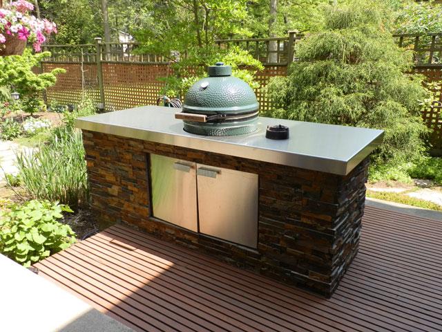 A fireplace installation by The One Stop Fireplace Shop in the Niagara Peninsula