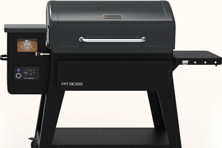 The Bull Pit 1600 pellet grill, available at The One Stop Fireplace Shop