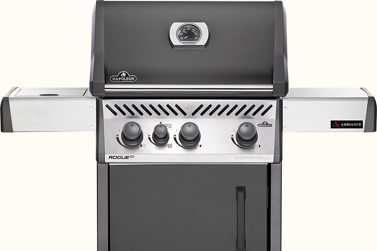 The Ambiance 425 PRO gas grill, available at The One Stop Fireplace Shop