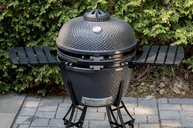 The Ambiance Kamado 25 charcoal grill, available at The One Stop Fireplace Shop